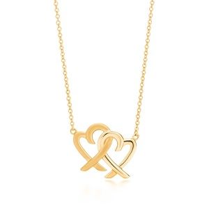 Tiffany&Co. Loving Heart Interlocking Pendant
